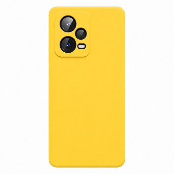 Soft Silicone Case for Xiaomi Poco X5 - Yellow