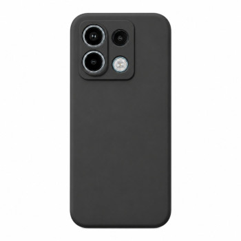 Soft Silicone Case for Xiaomi Poco X6 - Black