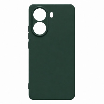 Soft Silicone Case for Xiaomi Poco X7 Pro - Dark Green