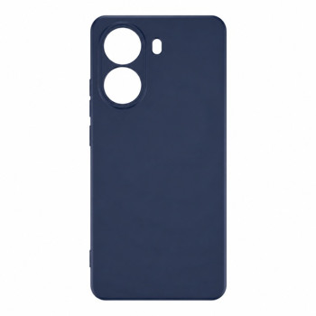 Soft Silicone Case for Xiaomi Poco X7 Pro - Navy Blue