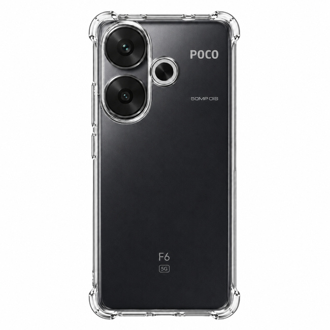 Διάφανη θήκη σιλικόνης για Xiaomi Poco TURBO 3 - διάφανη