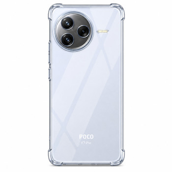 Διάφανη θήκη σιλικόνης για Xiaomi Poco F7 Pro - διάφανη