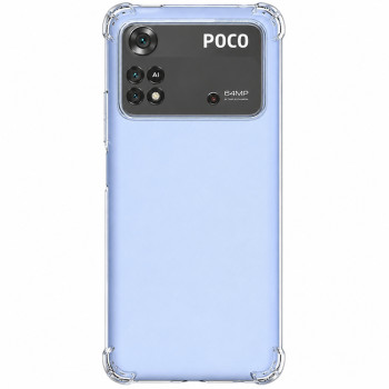 Διάφανη θήκη σιλικόνης για Xiaomi Poco M4 Pro 4G - διάφανη