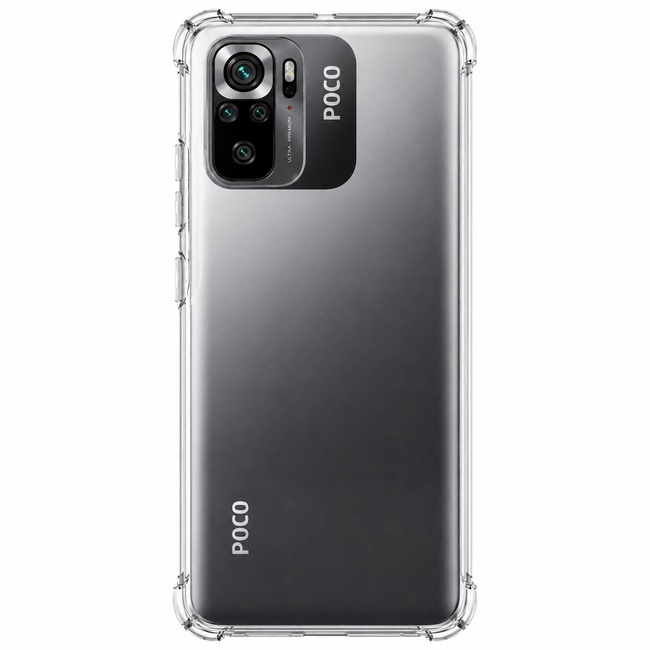 Διάφανη θήκη σιλικόνης για Xiaomi Poco M5S - διάφανη