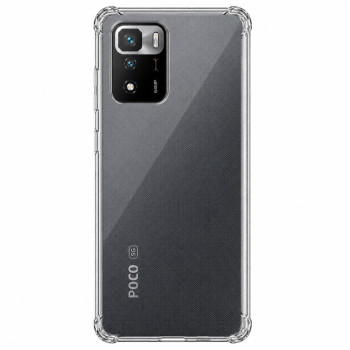 Διάφανη θήκη σιλικόνης για Xiaomi Poco X3 GT - διάφανη