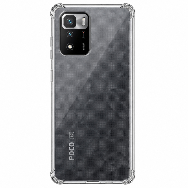 Διάφανη θήκη σιλικόνης για Xiaomi Poco X3 GT - διάφανη