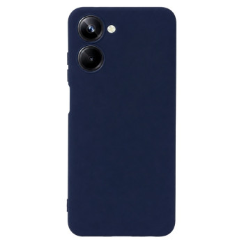 Soft Silicone Case for Realme 10 4G - Navy Blue