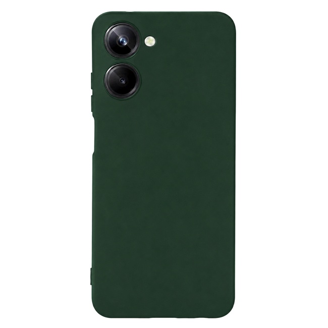 Μαλακή θήκη σιλικόνης για Realme 10 4G - σκούρο πράσινο