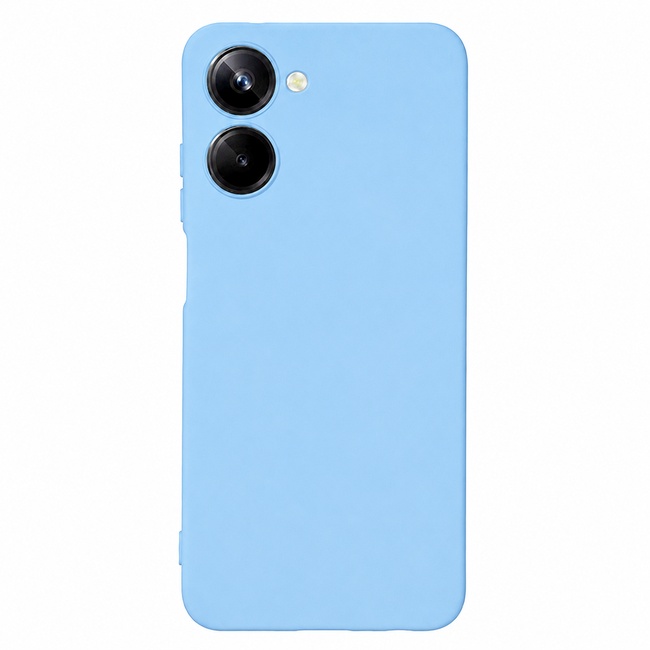 Soft Silicone Case for Realme 10 4G - Sky Blue