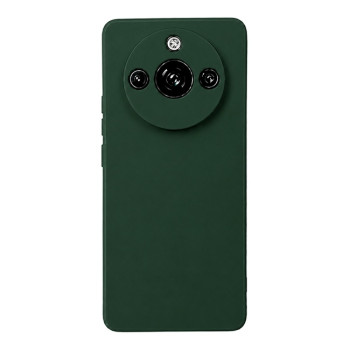 Soft Silicone Case for Realme 11 Pro+ - Dark Green