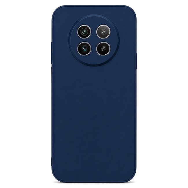 Soft Silicone Case for Realme 13 - Navy Blue