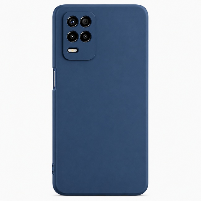 Μαλακή θήκη σιλικόνης για Realme 8 5G - μπλε ναυτικό