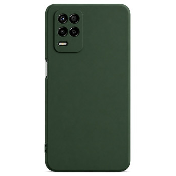 Soft Silicone Case for Realme 8 5G - Dark Green