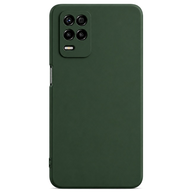 Μαλακή θήκη σιλικόνης για Realme 8 5G - σκούρο πράσινο
