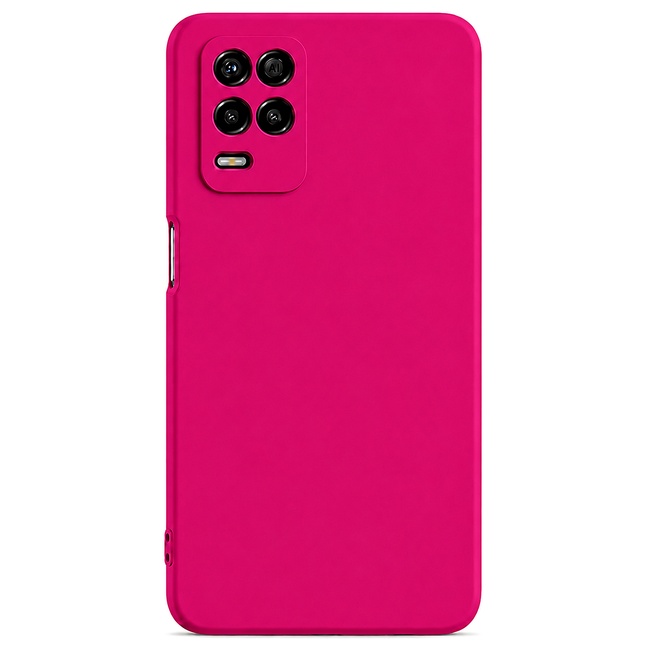 Μαλακή θήκη σιλικόνης για Realme 8 5G - φούξια