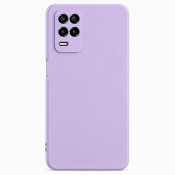 Soft Silicone Case for Realme 8 5G - Lilac