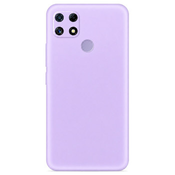 Soft Silicone Case for Realme C25 - Lilac