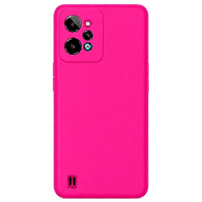 Soft Silicone Case for Realme C31 - Fuchsia