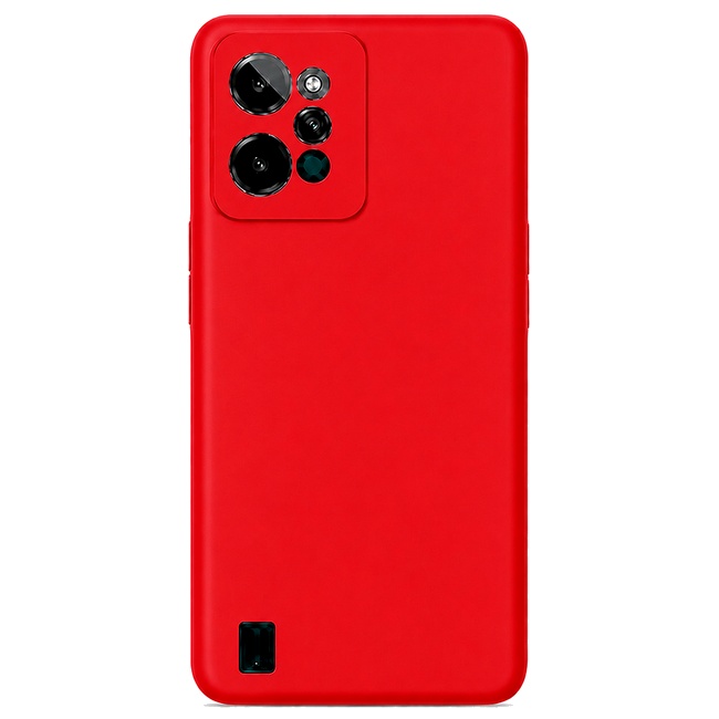 Soft Silicone Case for Realme C31 - Red