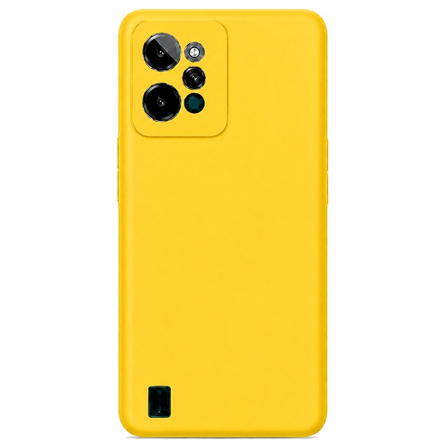 Soft Silicone Case for Realme C31 - Yellow