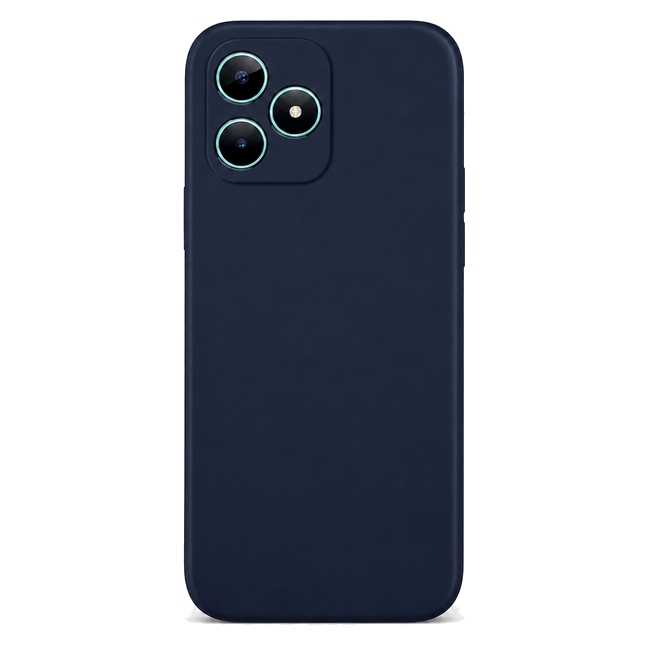 Soft Silicone Case for Realme C51 - Navy Blue
