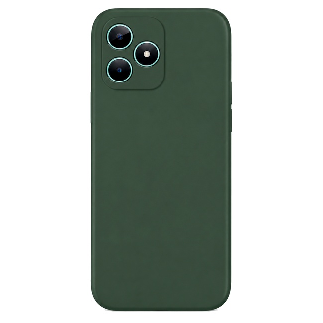 Soft Silicone Case for Realme C51 - Dark Green
