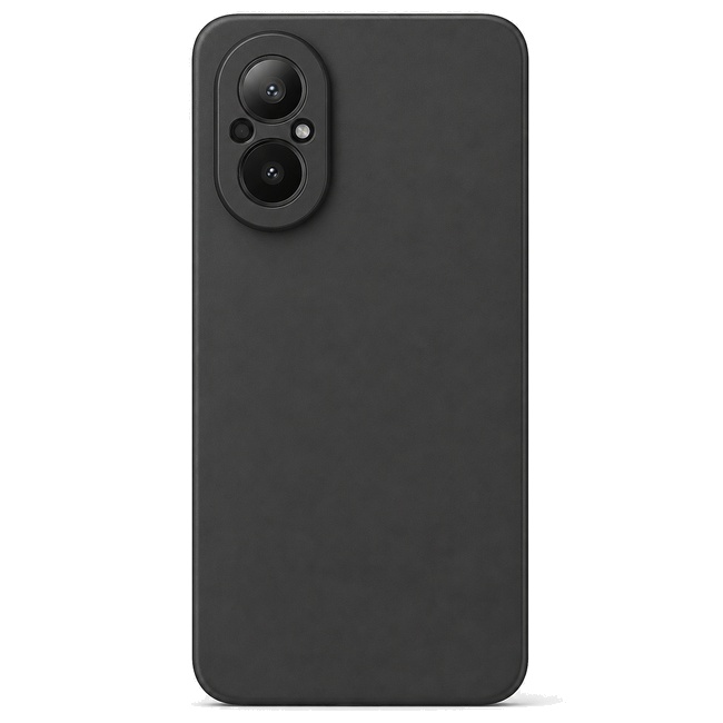 Soft Silicone Case for Realme C67 - Black