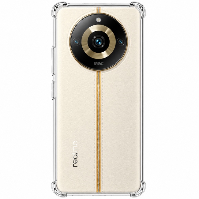 Διάφανη θήκη σιλικόνης για Realme 11 Pro+ 5G - διάφανη