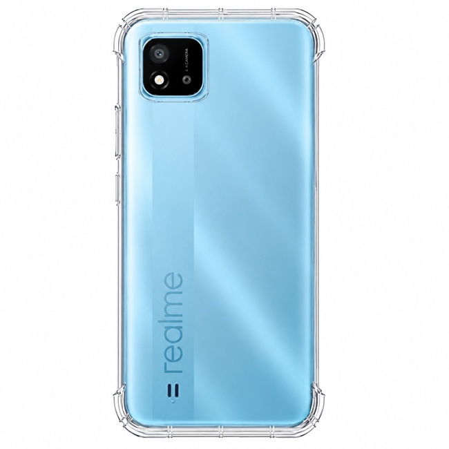Διάφανη θήκη σιλικόνης για Realme C11 2021 - διάφανη