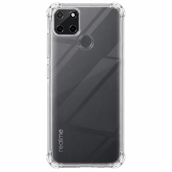 Διάφανη θήκη σιλικόνης για Realme C21Y - διάφανη