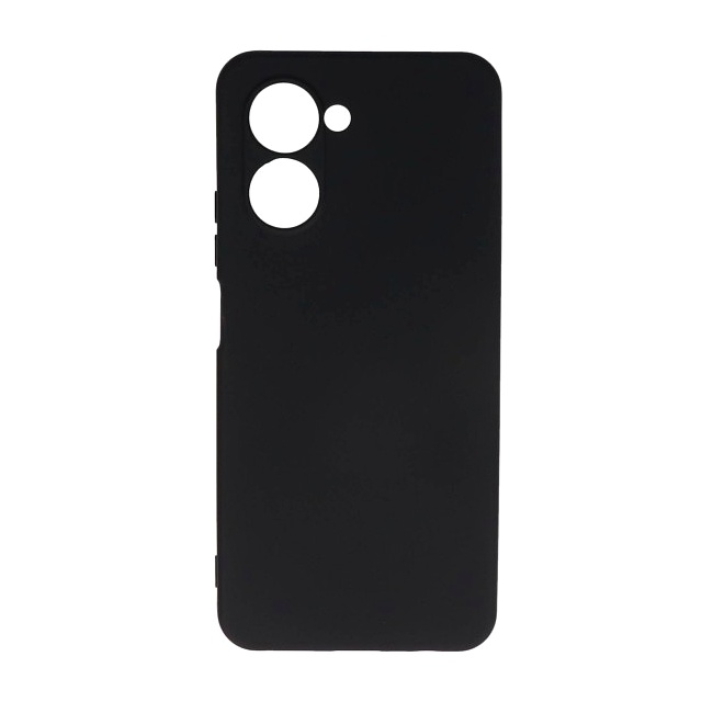 Soft Silicone Case for Realme C33 - Black