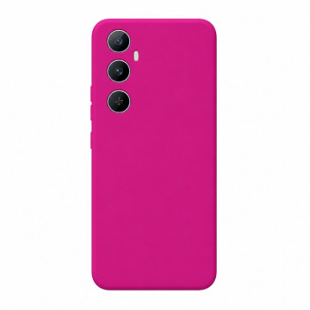 Θήκη σιλικόνης για Realme C65 - φούξια