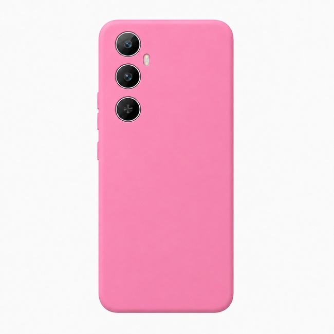 Θήκη σιλικόνης για Realme C65 - ροζ