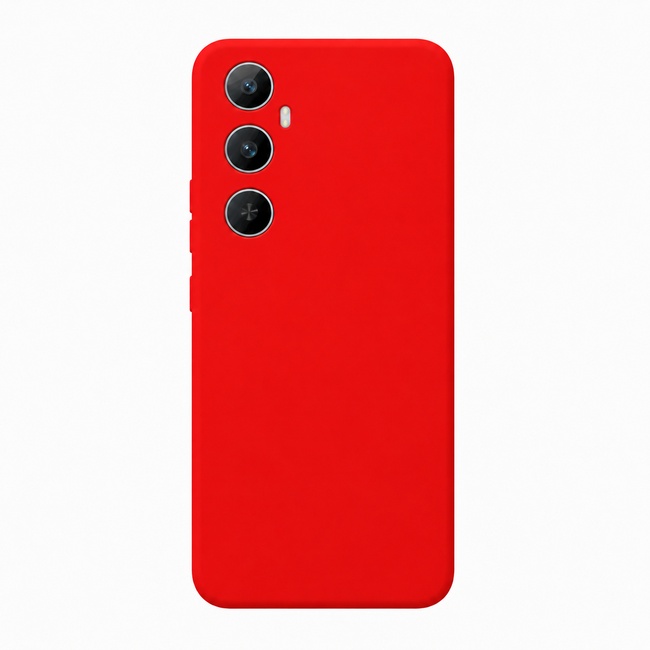 Θήκη σιλικόνης για Realme C65 - κόκκινη