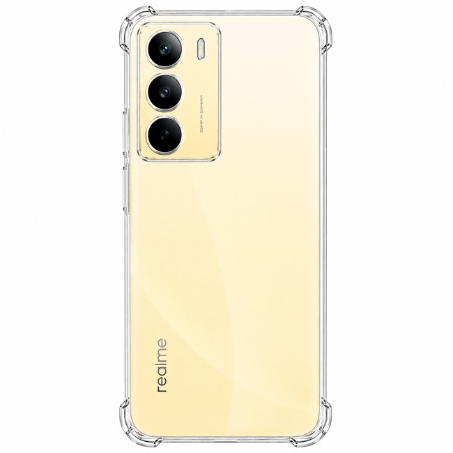 Διάφανη θήκη σιλικόνης για Realme C71 - διάφανη