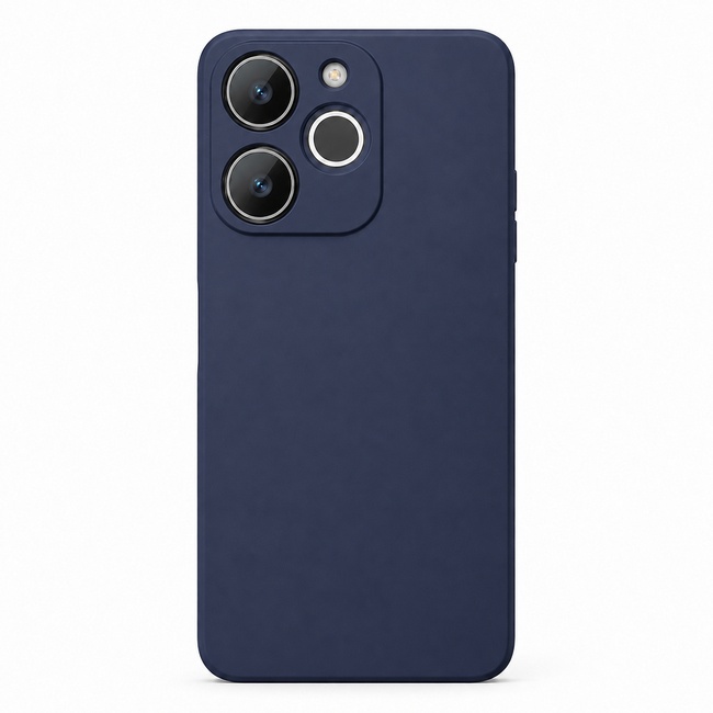 Θήκη σιλικόνης για Realme Note 70T - μπλε ναυτικό