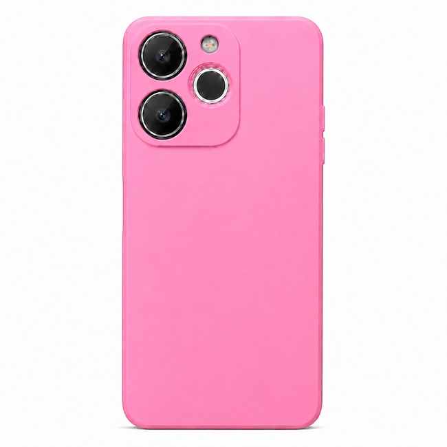 Θήκη σιλικόνης για Realme Note 70T - ροζ