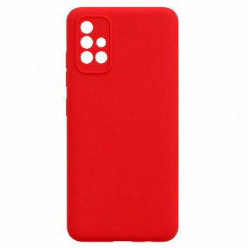 Soft Silicone Case for Samsung Galaxy A51 - Red