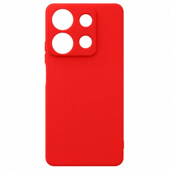 Soft Silicone Case for Xiaomi Redmi Note 13 4G - Red