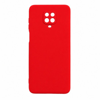 Soft Silicone Case for Xiaomi Redmi Note 9S - Red