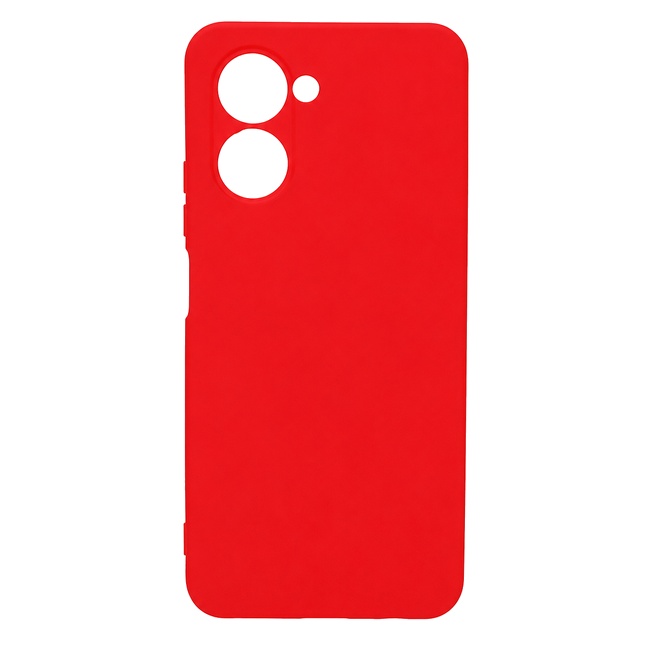 Soft Silicone Case for Realme C33 - Red
