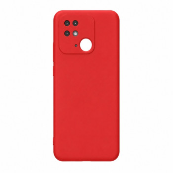 Soft Silicone Case for Xiaomi Redmi 10C - Red