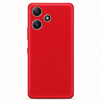 Soft Silicone Case for Xiaomi Redmi 12 5G - Red