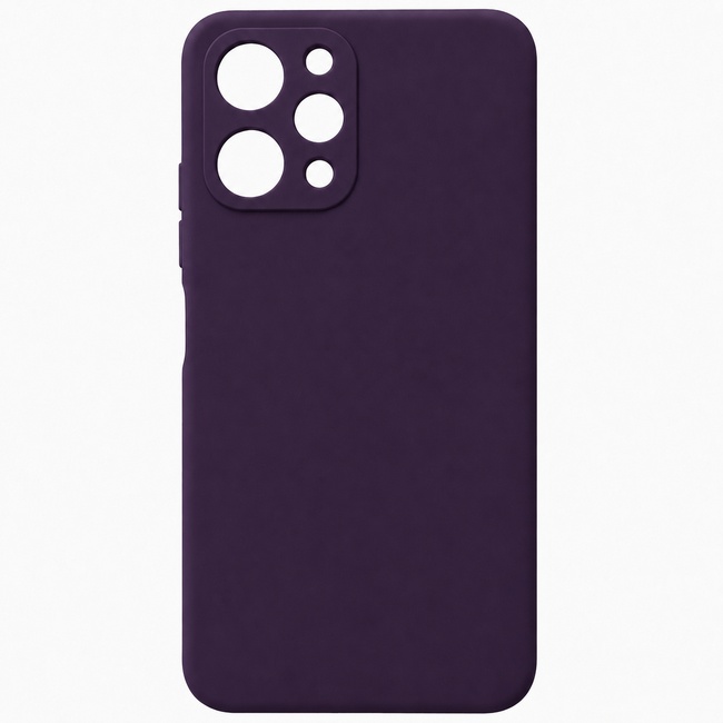 Μαλακή θήκη σιλικόνης για Xiaomi Redmi 12 4G - dark purple