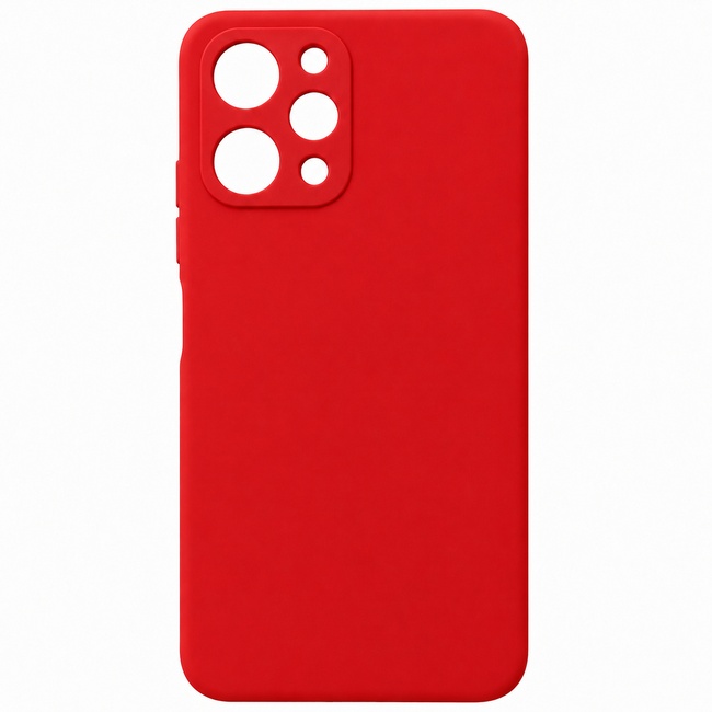 Μαλακή θήκη σιλικόνης για Xiaomi Redmi 12 4G - κόκκινη