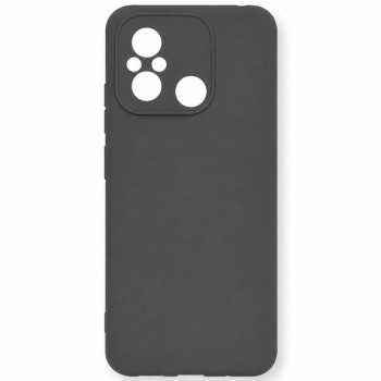 Μαλακή θήκη σιλικόνης για Xiaomi Redmi 12C - dark grey