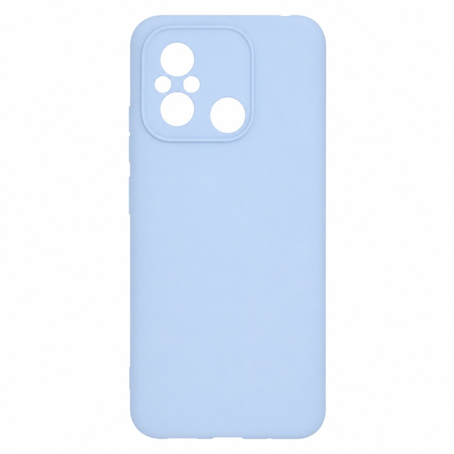 Μαλακή θήκη σιλικόνης για Xiaomi Redmi 12C - γαλάζια