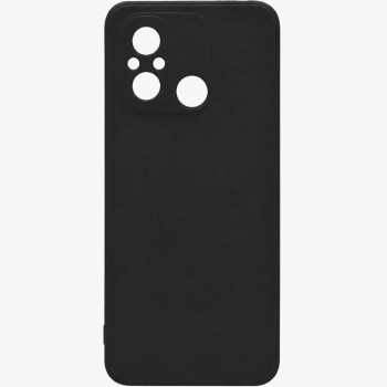 Soft Silicone Case for Xiaomi Redmi 12C - Black