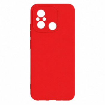 Μαλακή θήκη σιλικόνης για Xiaomi Redmi 12C - κόκκινη