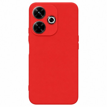 Μαλακή θήκη σιλικόνης για Xiaomi Redmi 13 - κόκκινη